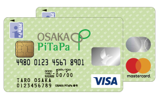 OSAKA PiTaPa VISAカード/mastercard